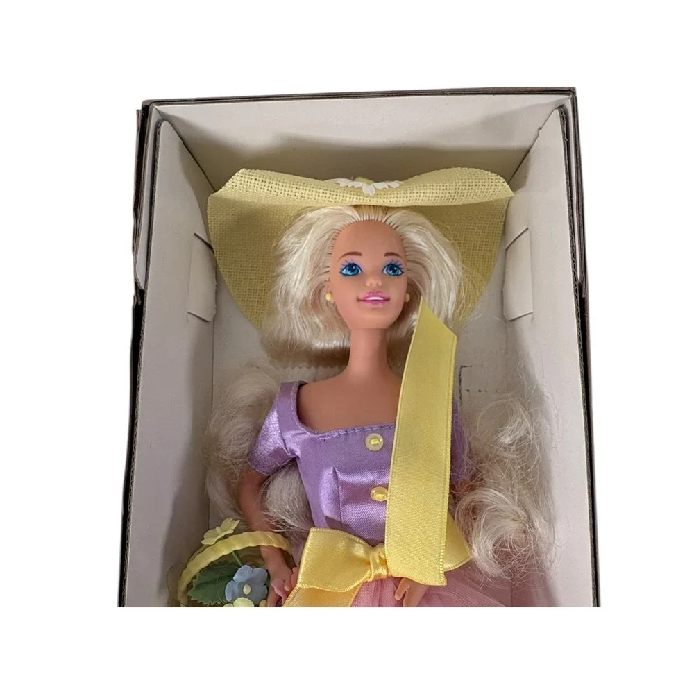 Mattel Spring Blossom Barbie Kids 11.5inPink New 1995 Avon Special Edition 15201